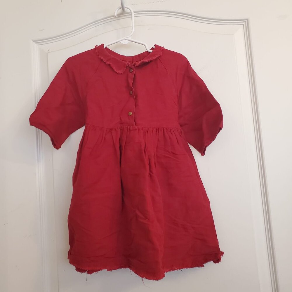Little Creative Factory red dress size 4